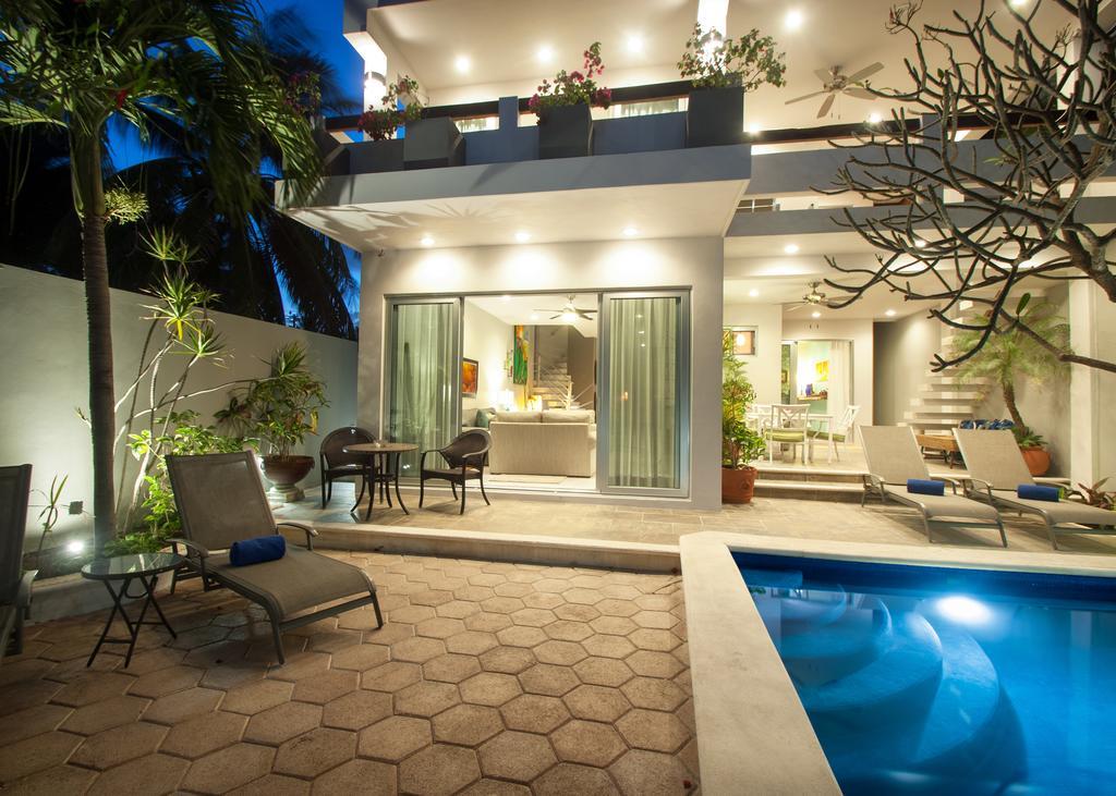 Vila Casa Agua Azul Puerto Morelos Exteriér fotografie