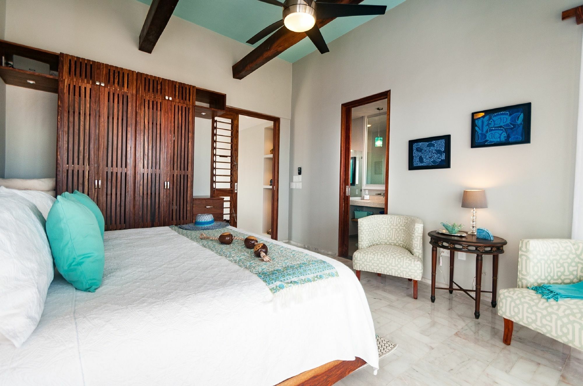 Vila Casa Agua Azul Puerto Morelos Exteriér fotografie