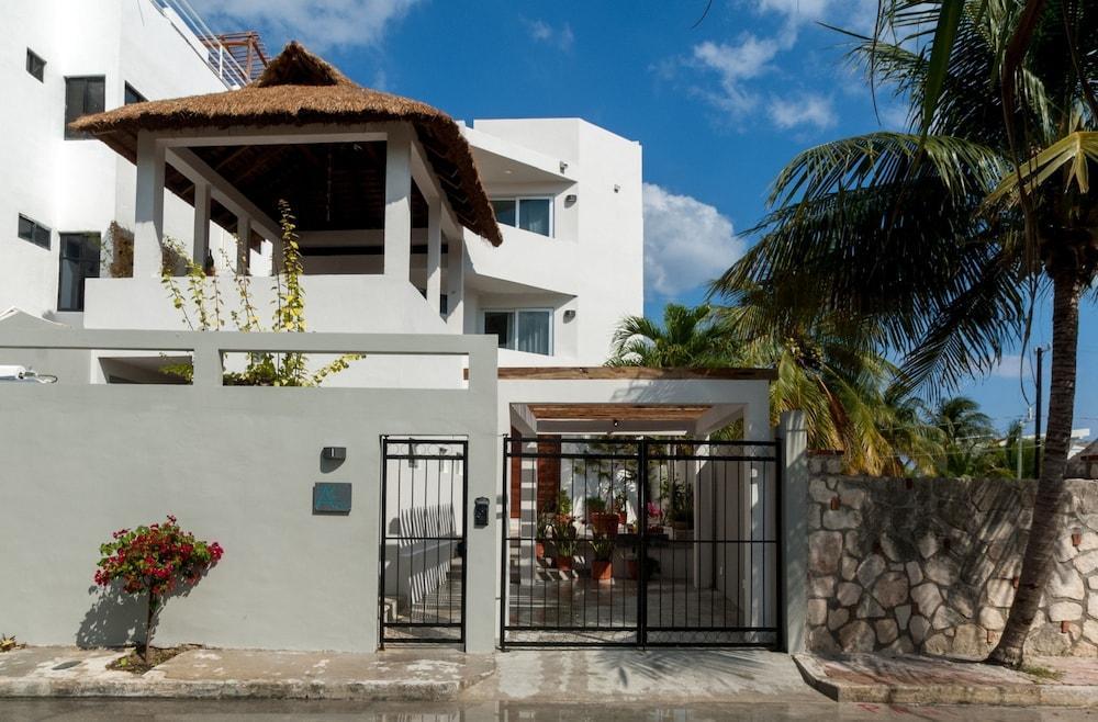 Vila Casa Agua Azul Puerto Morelos Exteriér fotografie